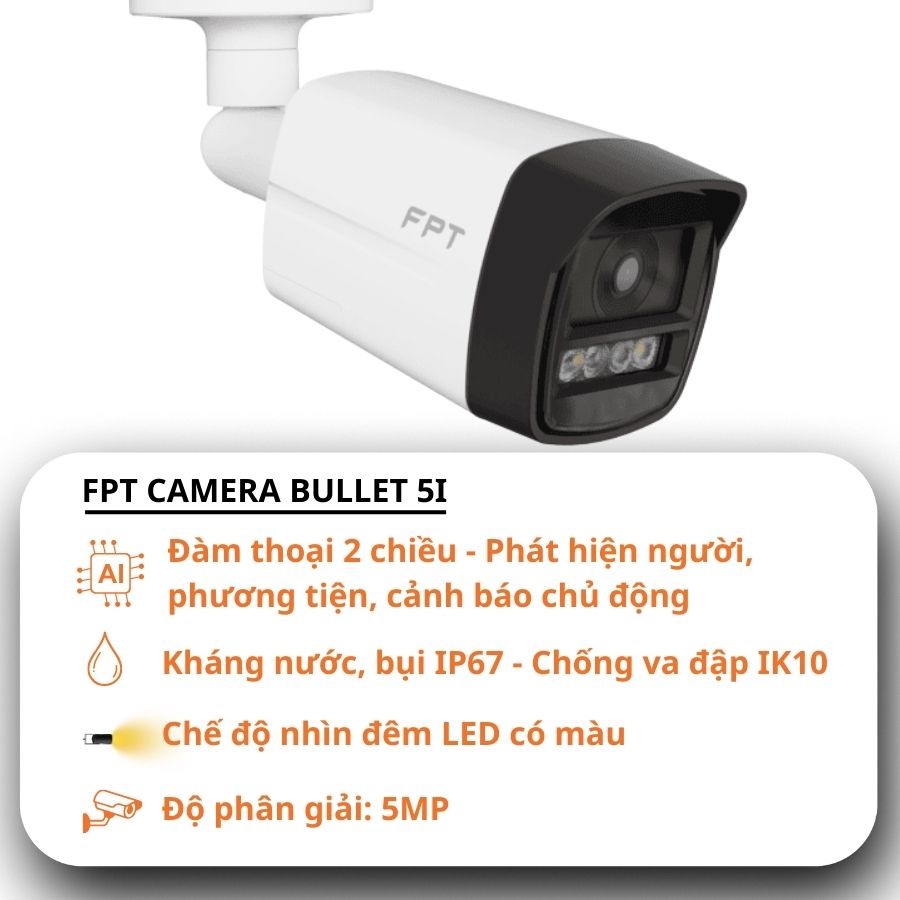 Camera AI Bullet 5i