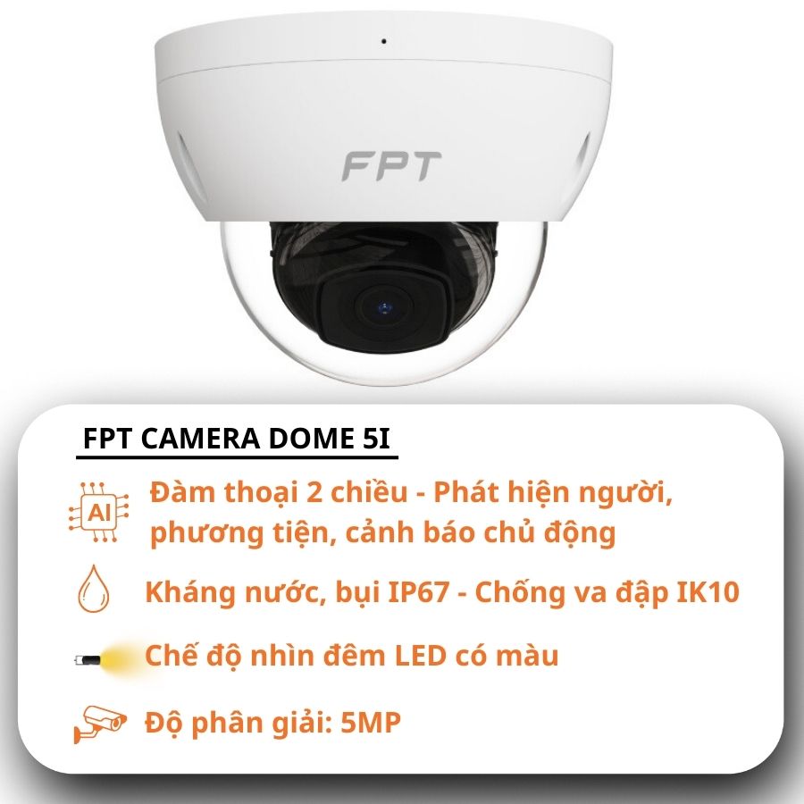 Camera AI Dome 5i