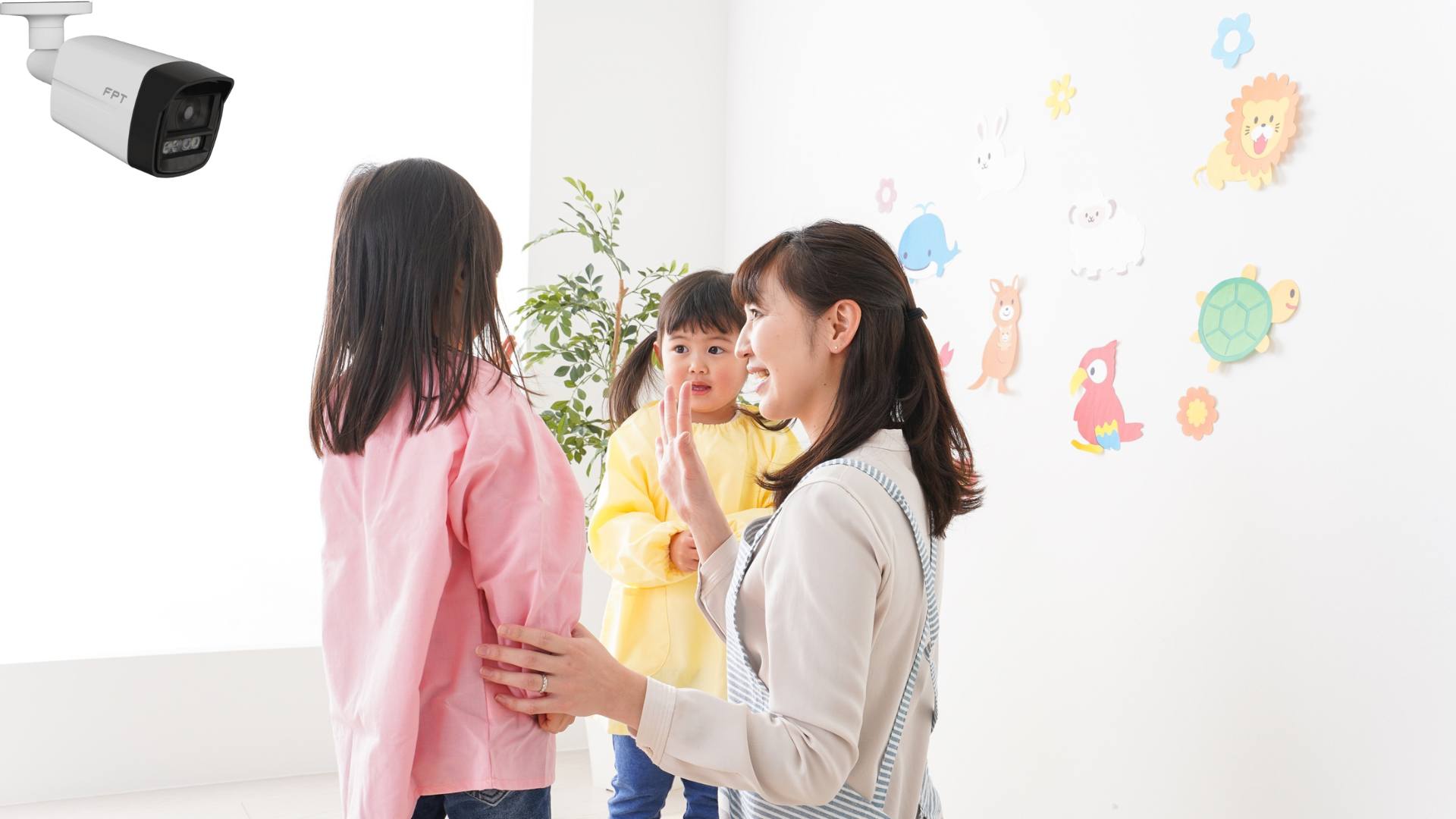 lắp Camera cho Cơ sở gi&aacute;o dục mầm non v&agrave; trung t&acirc;m học