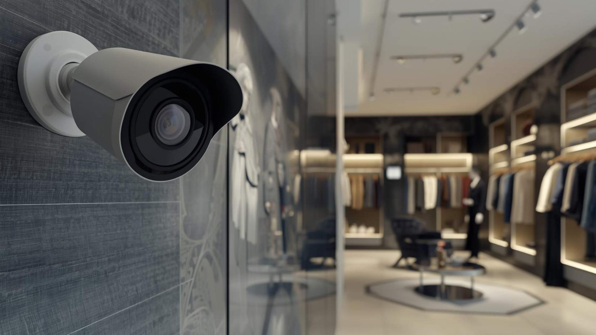 Vị tr&iacute; lắp camera trong shop thời trang